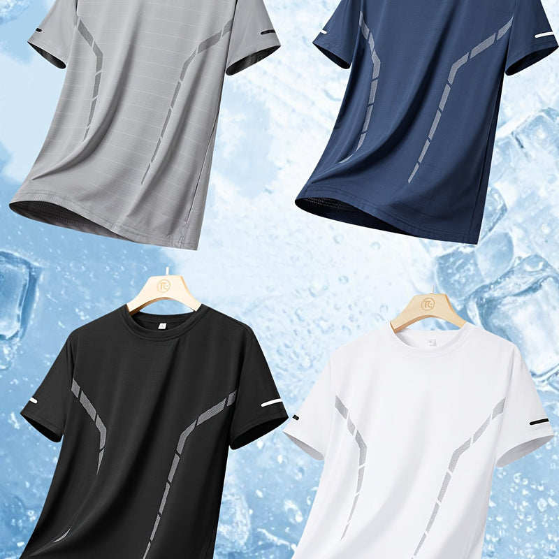 Set of 4 Summer Men's T-Shirts.