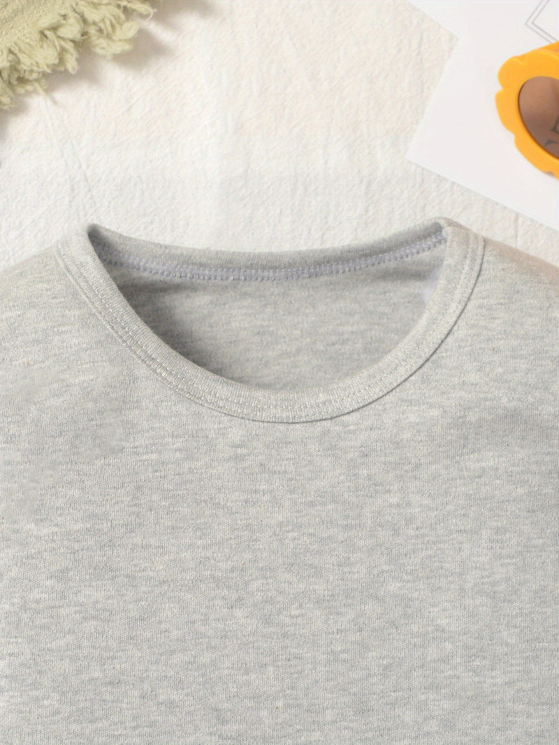 Pure Long-Sleeve Print Bodysuit, Casual Long-Sleeve Jumpsuit for Autumn.