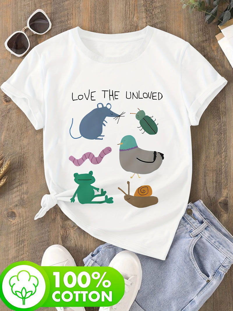 Women's Trendy Fashion Pure T-Shirt.