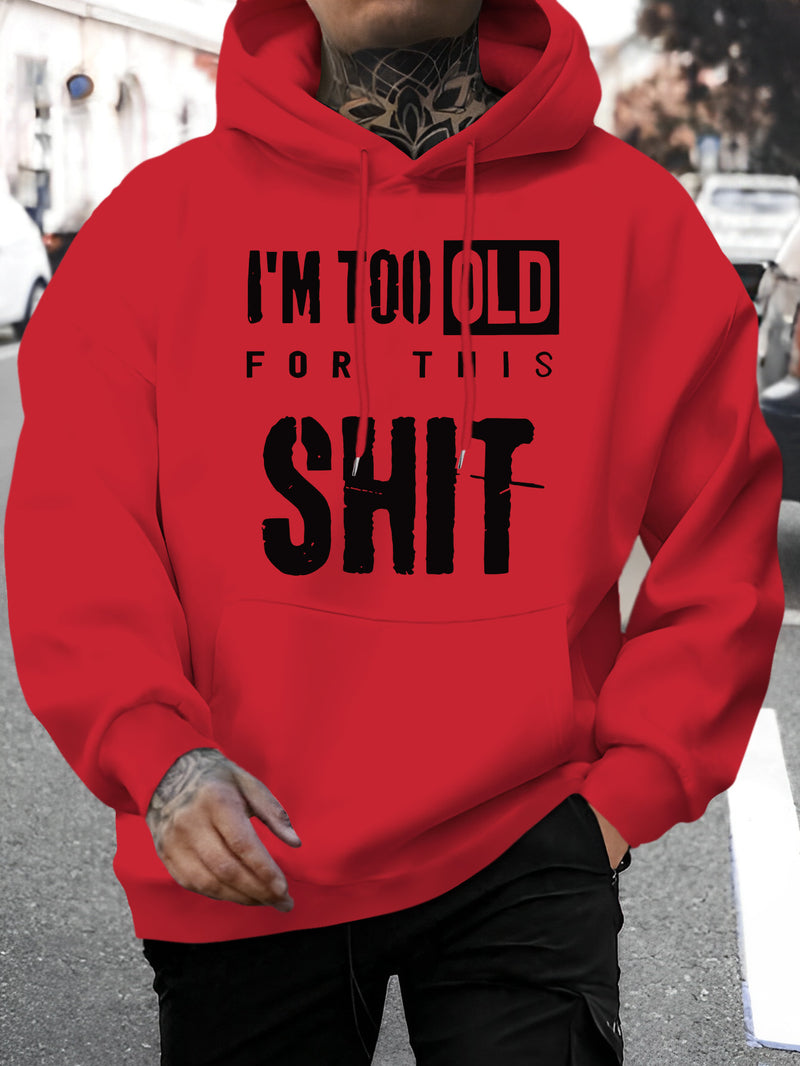 Men's Hooded Sweatshirt New Fashionable.
