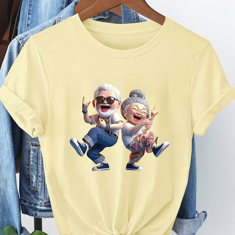 Women's Pure Comfortable T-shirt.