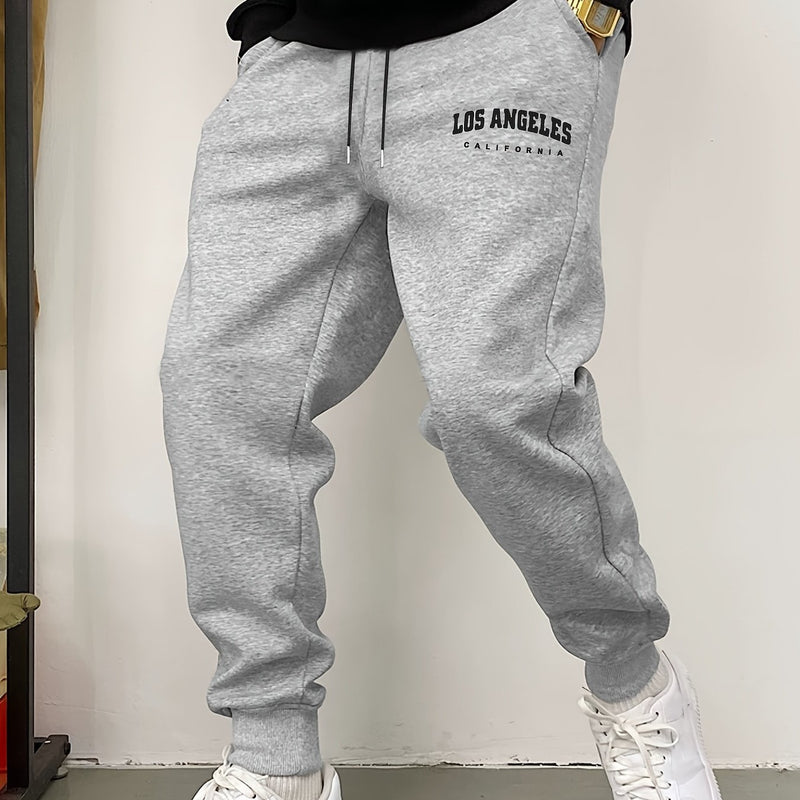 Men's Casual Sweatpants, Comfortable Autumn And Winter Sports Trousers.