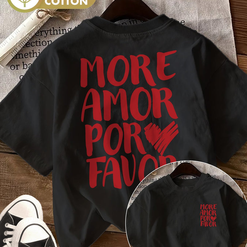 Women's Top with Double-Sided Print.