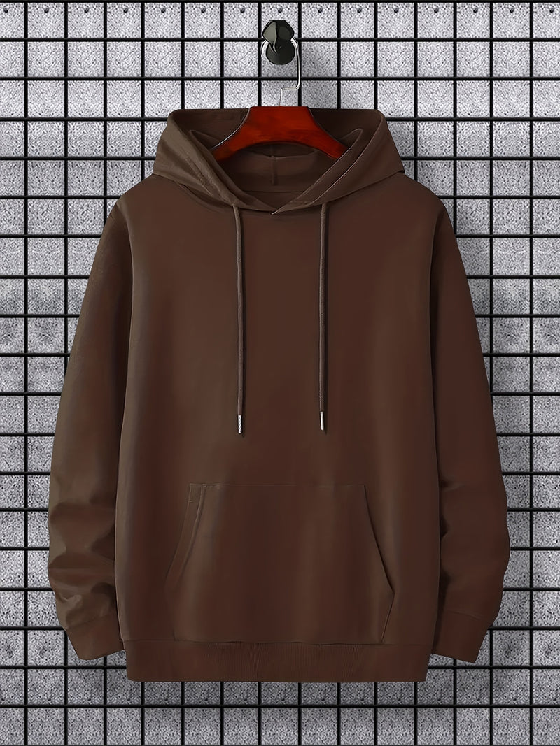 Men's Casual Pullover Hooded Sweatshirt.