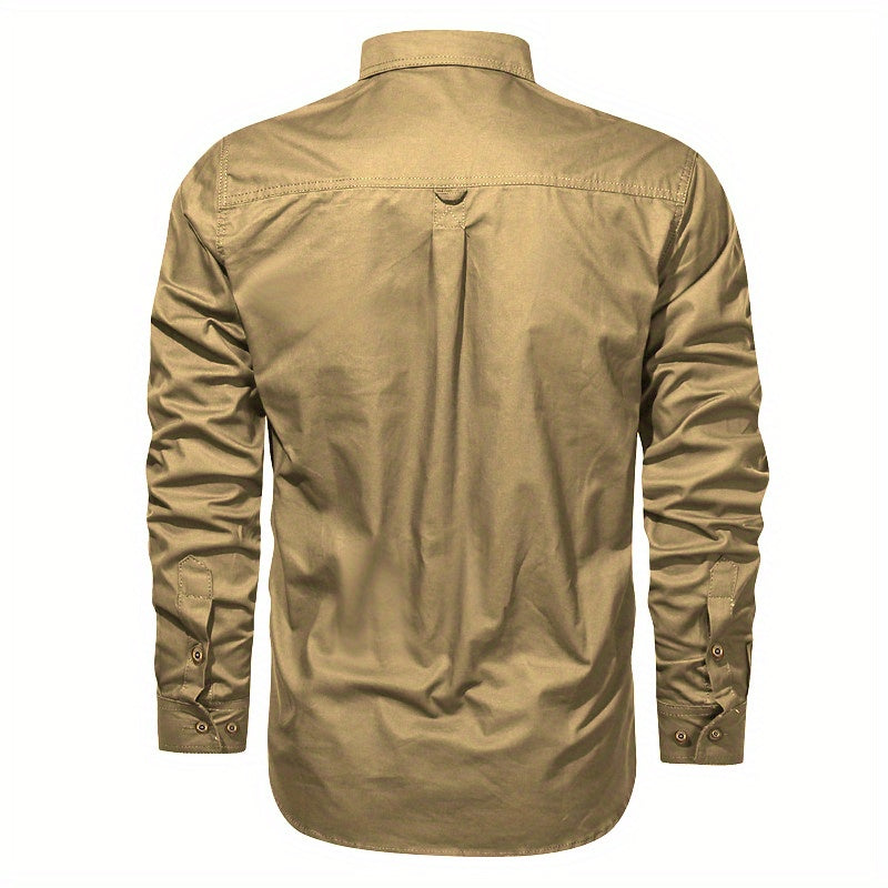 Men's Heavy-Duty Long Sleeve Shirt.