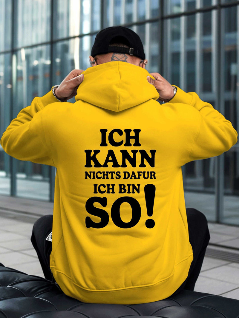 Graphic Men's Hoodie Sweatshirt.