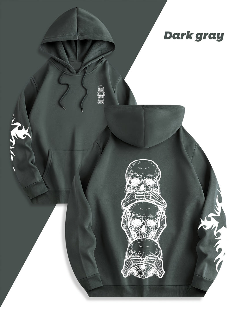 Men's New Trendy "Open-Eye" Print Sweatshirt.