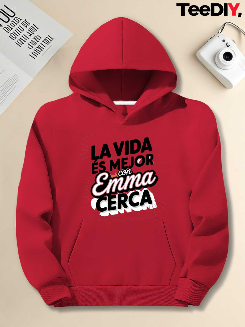 Teediy Humorous Spanish Saying Emma Love Women'S Hoodie.