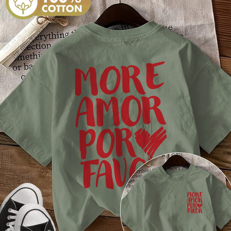 Women's Top with Double-Sided Print.