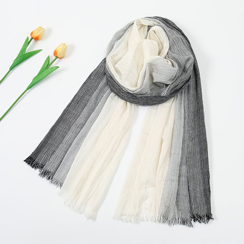 Autumn and Winter Men's Warm Scarf.