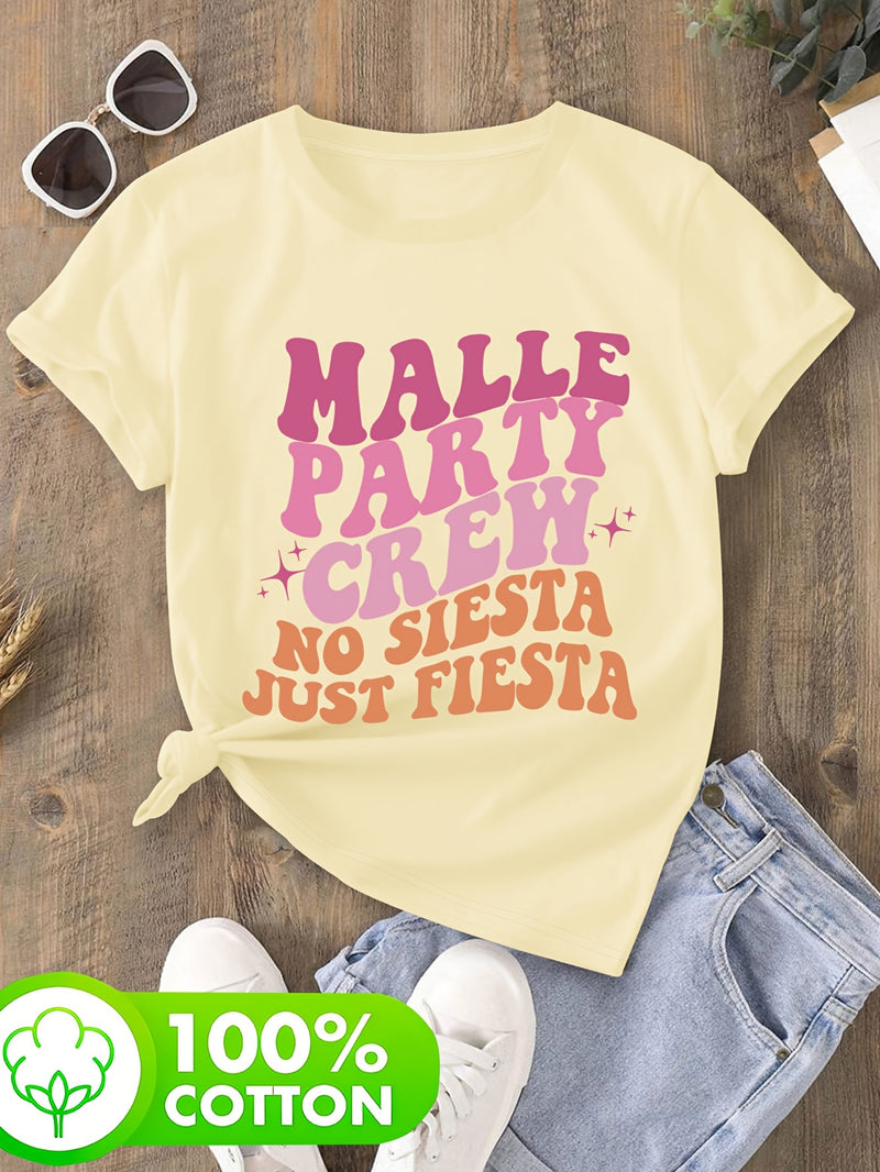 Women's T-Shirt Graphic Print - Spring/Summer Fashion.