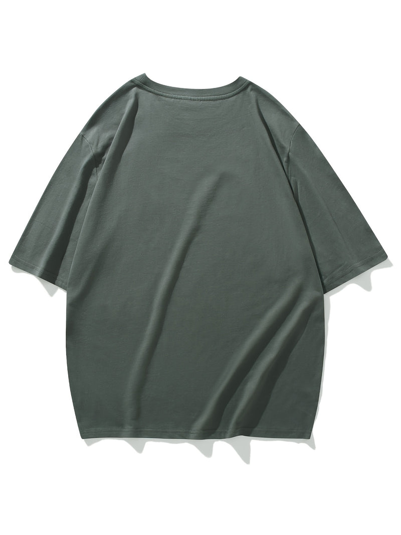 Men's Casual Trendy Street Sports Short-Sleeve T-Shirt, New Summer Style.