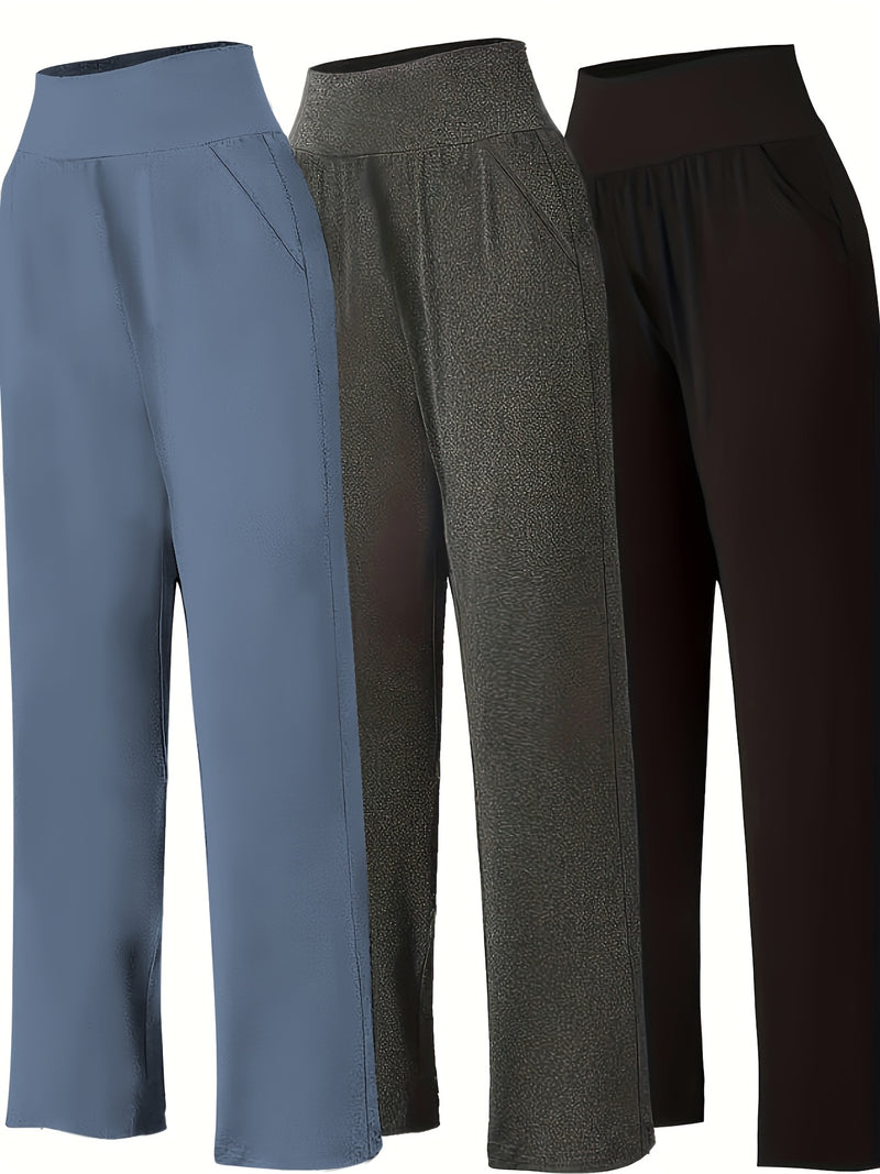 Three Pieces of Women's Fashion Pants.