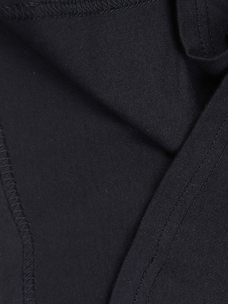 Men’s Black Crewneck Shirt.