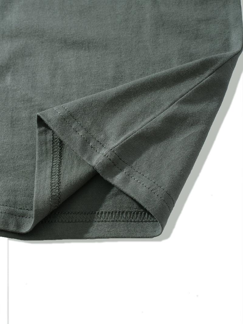 Pure Cotton Short-Sleeve T-Shirt for Men.