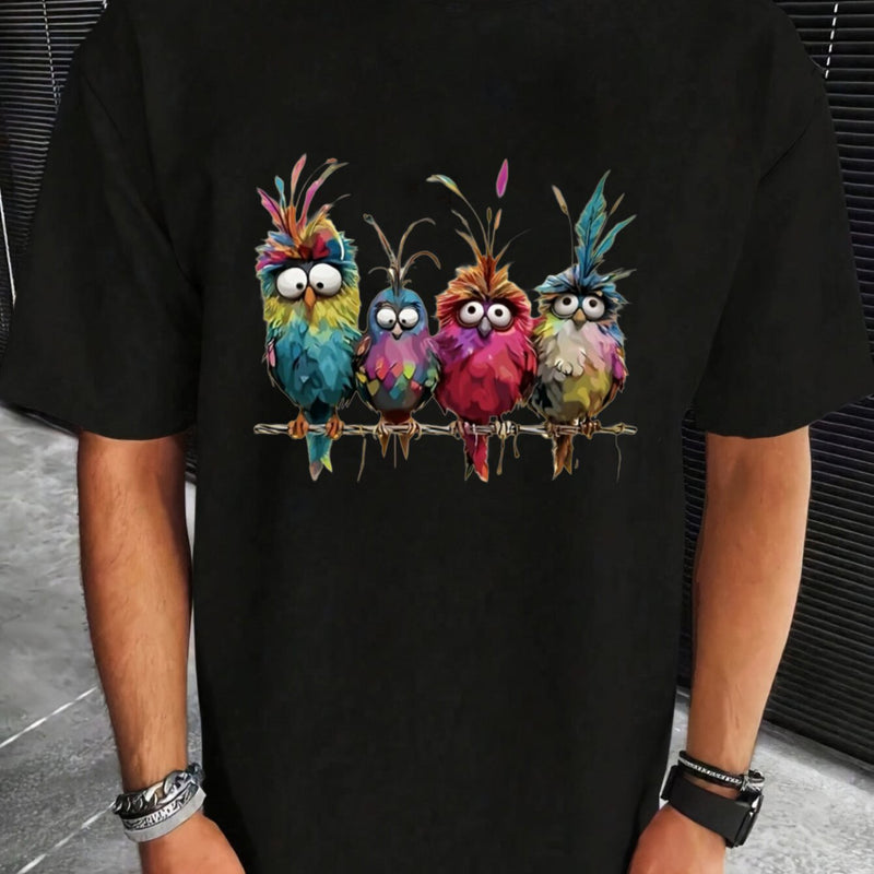 Men's Short Sleeve Black T-Shirt.