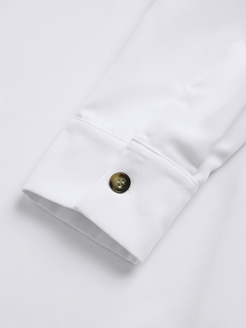 Men's Business Suit Set: Button-Up Cardigan + Drawstring Pants.