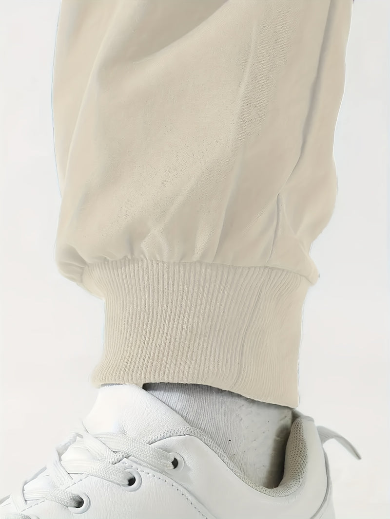 3pcs Men's Heavy-Duty Work Pants.