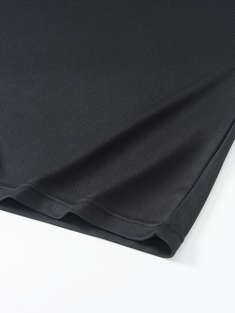 5pcs Solid Color Breathable Men's Sleeveless Hooded Tank Tops.