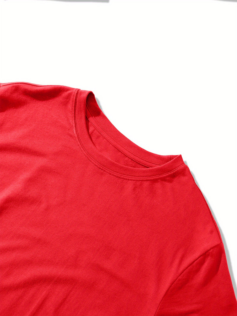Men'S Fashion Short Sleeve Print T-Shirt.