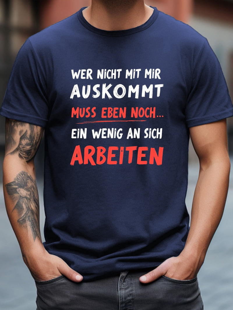 Men’s Sports Casual Style, Summer T-Shirt.