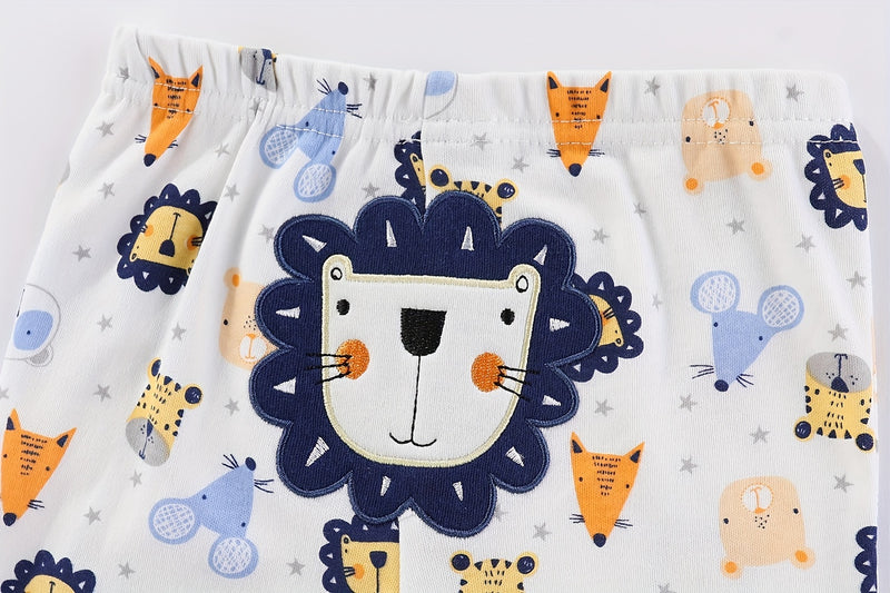 3pcs Set Spring And Autumn Baby Pants for Boys And Girls 0-24 Months.