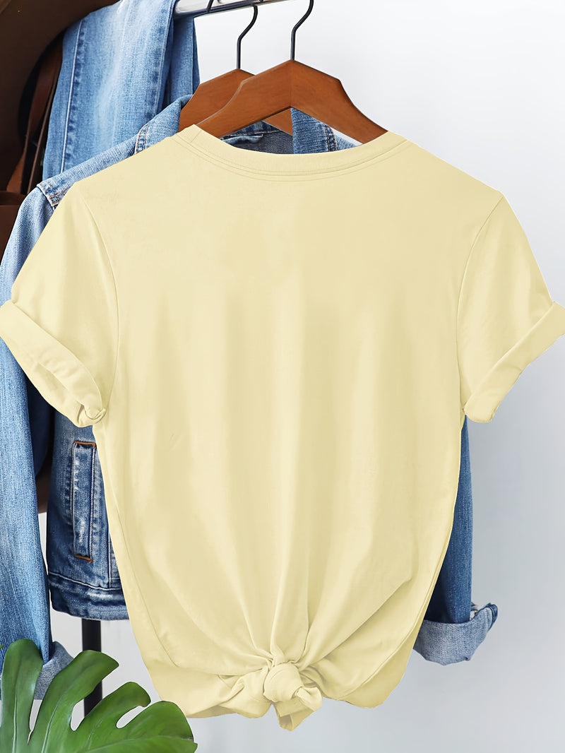 Women's Pure Comfortable T-shirt.