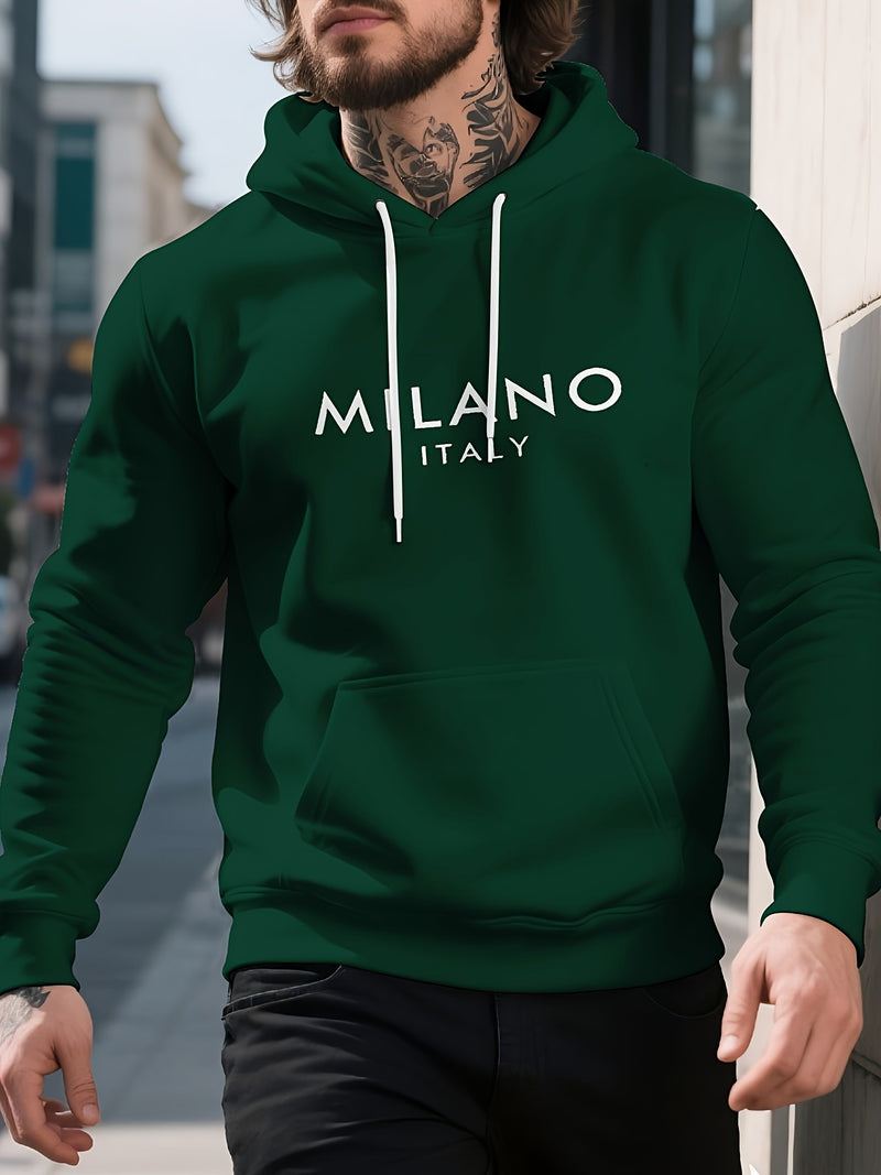 Men's Trendy Casual Three-Piece Set Fashion Hoodie.
