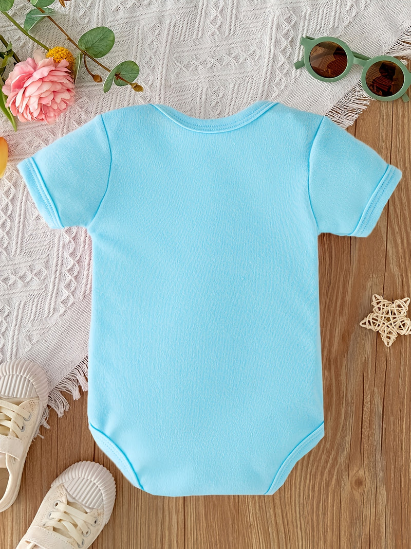 50% Mommy 50% Daddy 100% Perfect Bodysuit Newborn Romper.