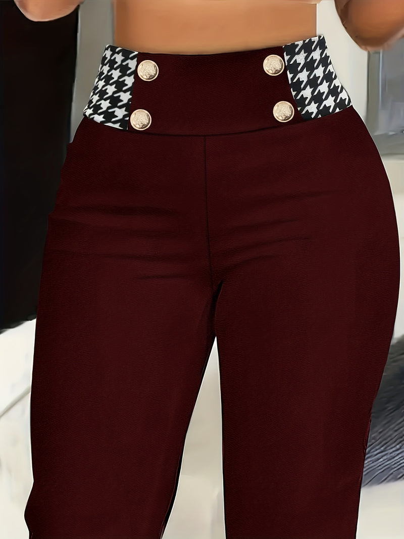 Women’s Casual Slim-Fit Pants Developed for a Specific Purpose.