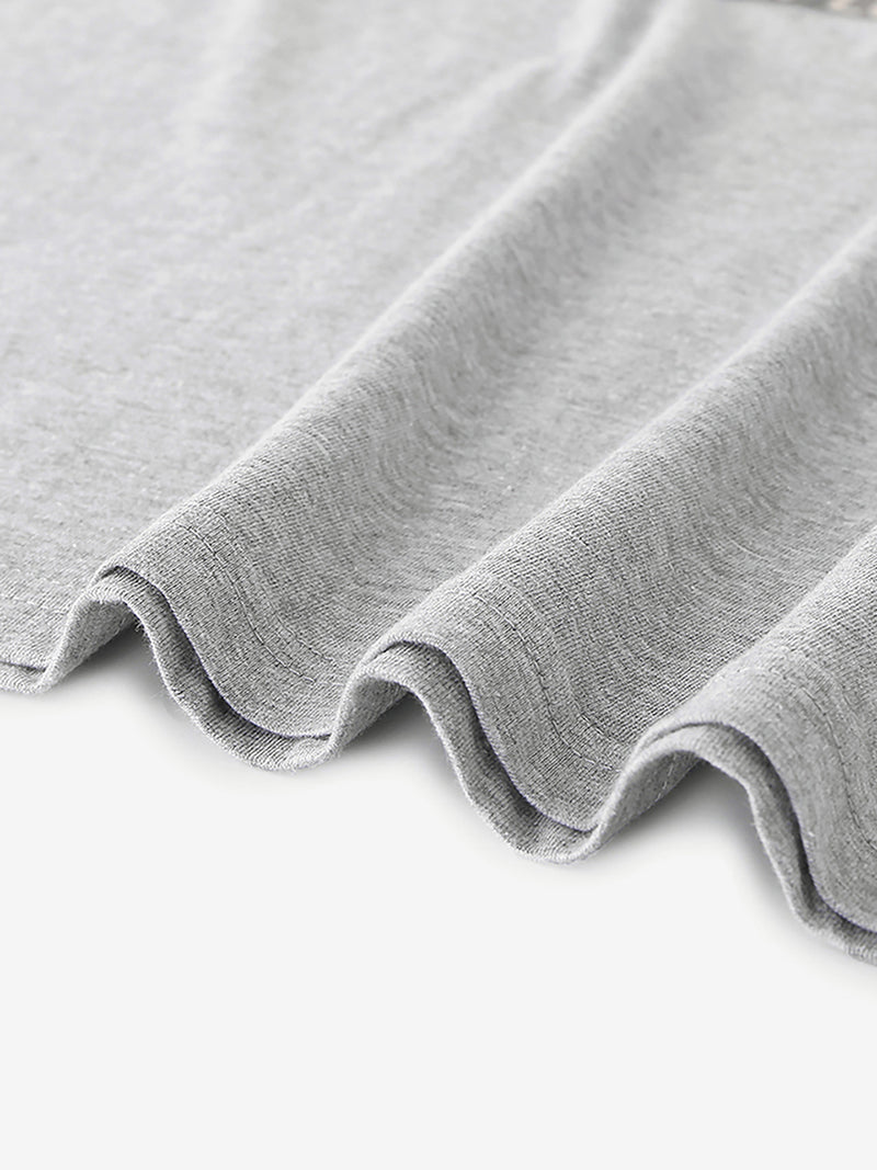 Women’s T-Shirt with Mushroom And Leaf Prints.