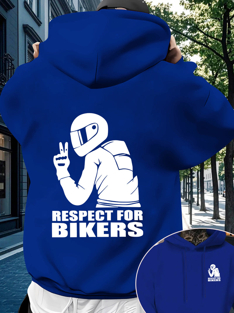 Men's Casual Hooded Sweatshirt.