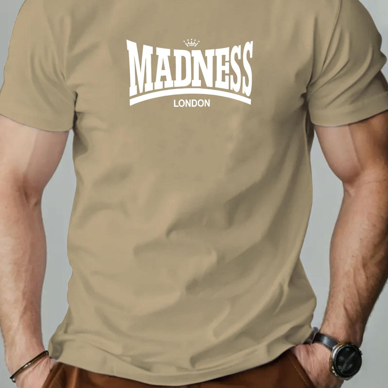 Men's "Madness London" Graphic T-Shirt.