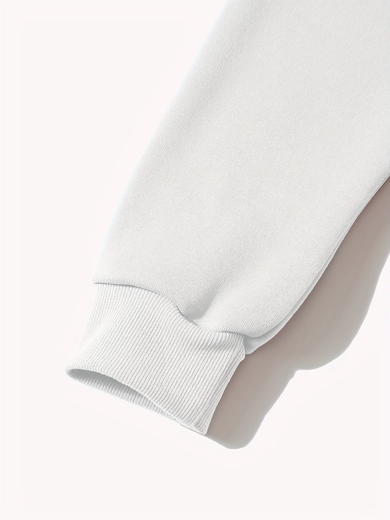 Women's casual hoodie for swear. Fall/winter style with long sleeves.