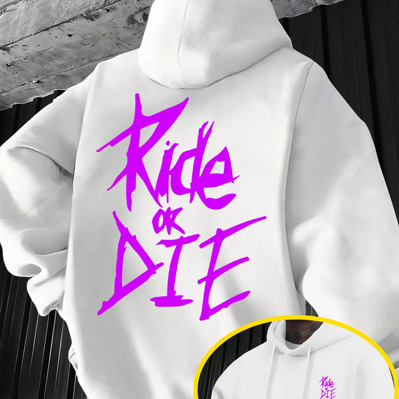 Men's Hooded Sweatshirt.