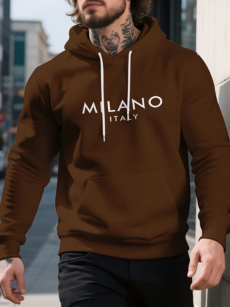Men's Trendy Casual Three-Piece Set Fashion Hoodie.