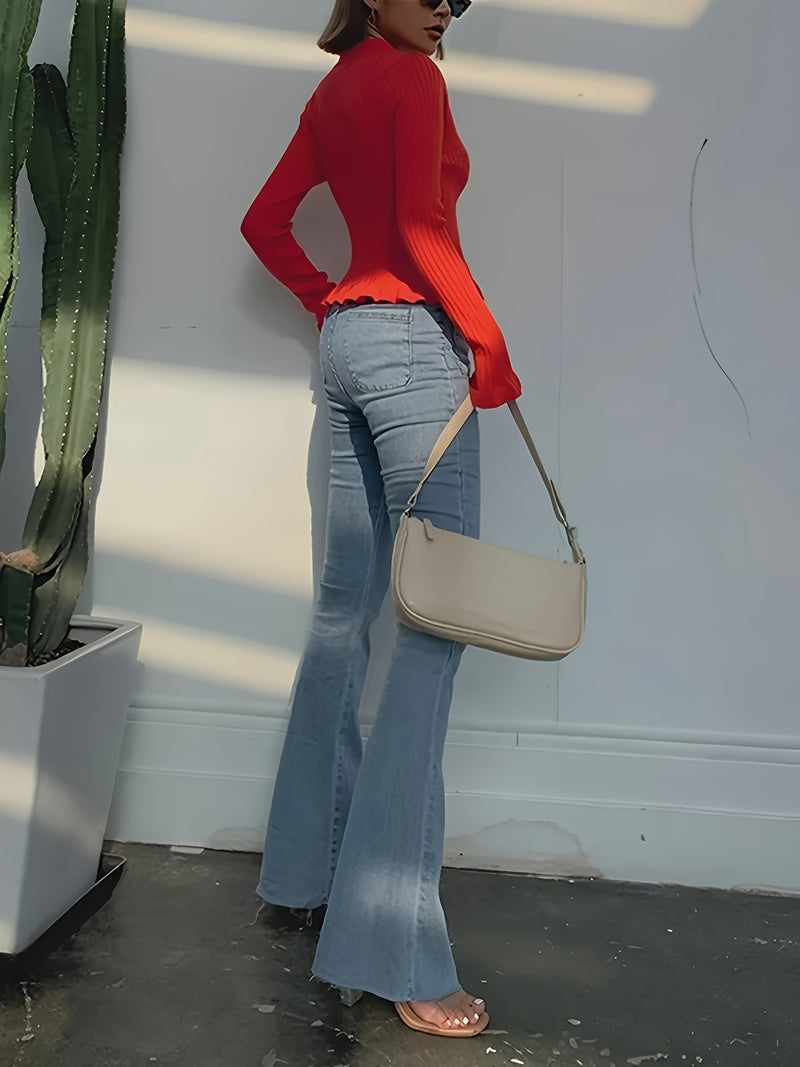 French-Style Elegant Blouse for Women.