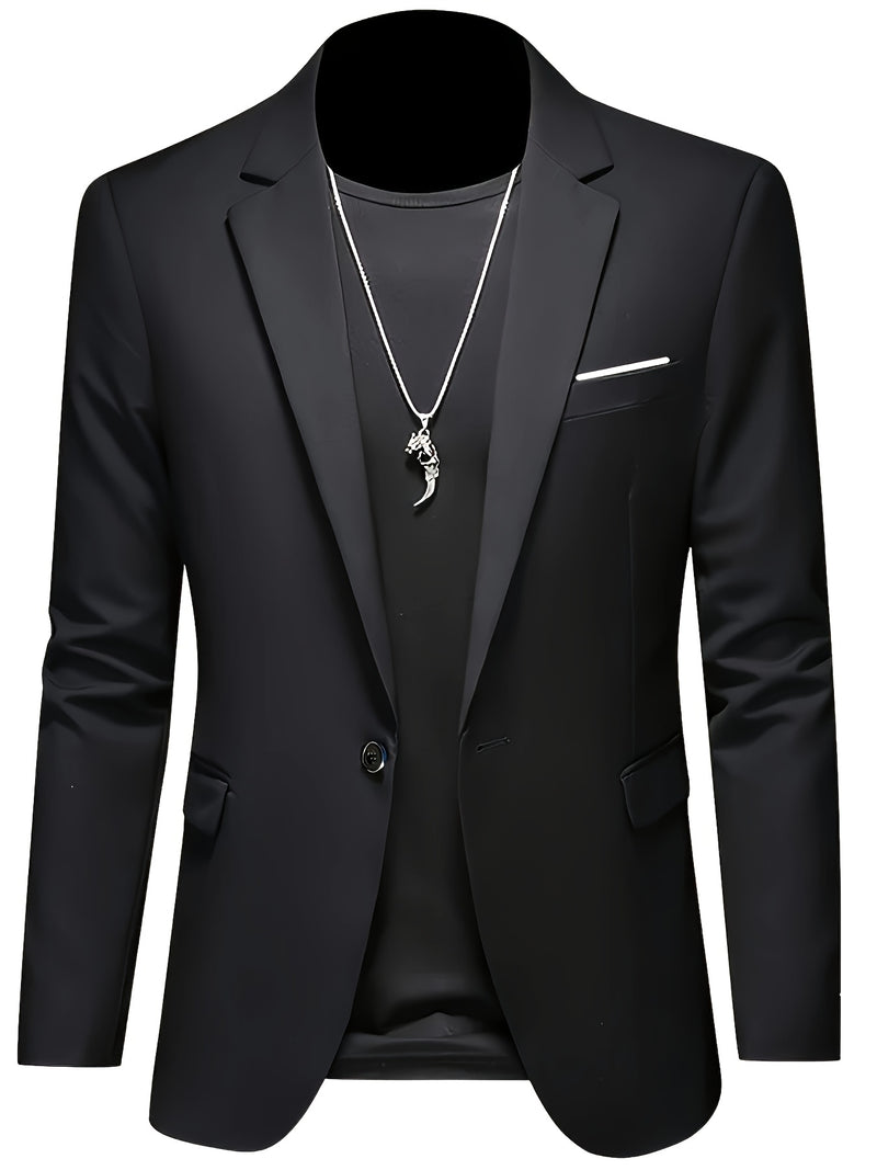 Men's Two-Piece Suit Set.
