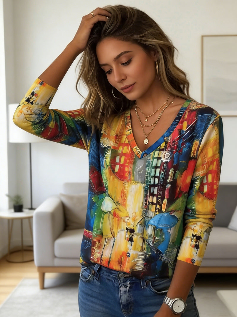 Women's Long Sleeve T-Shirt, New Spring/Summer Breathable Design.