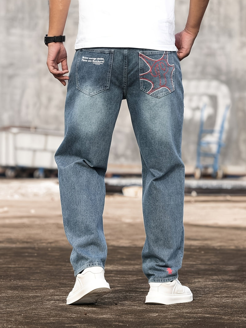 Men's Denim Trousers.