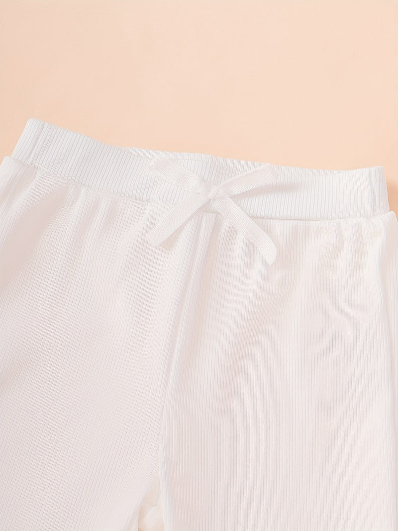 6pcs Newborn Baby Winter Outfit Set - Soft Warm Long Sleeve Bodysuit & Pants.