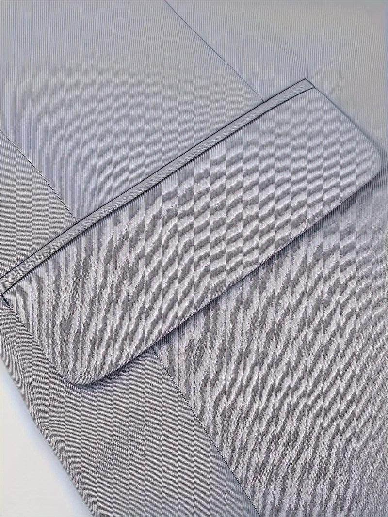 Men's 3pcs Suit Set, Including a Blazer, Vest, And Trousers.