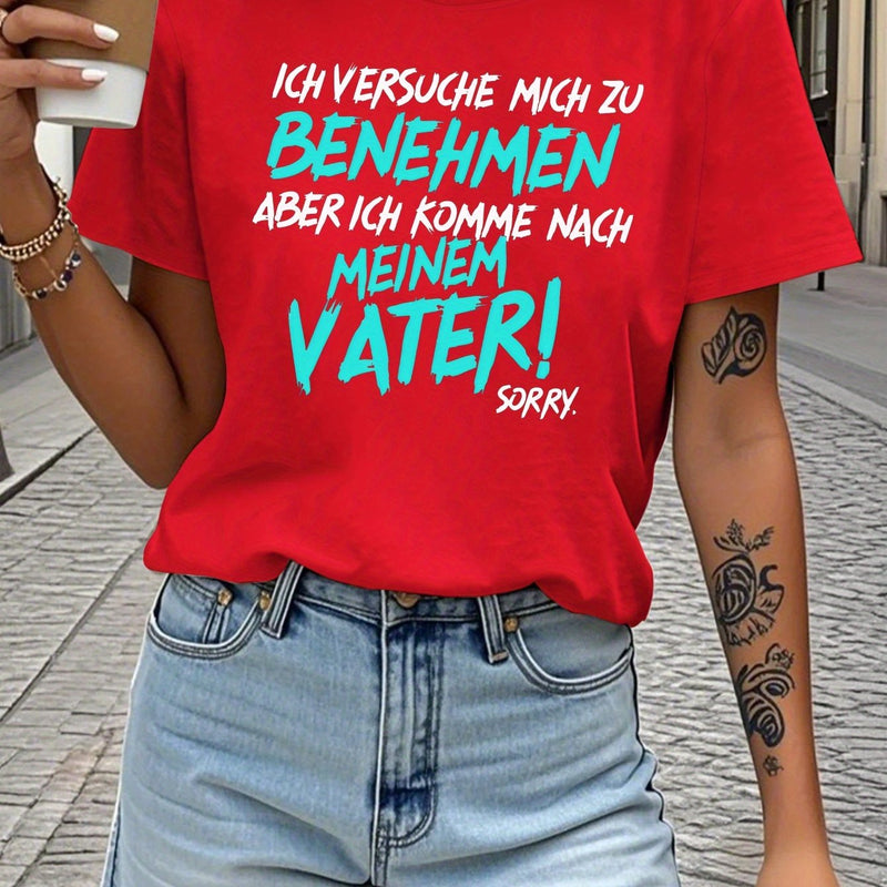 Women's Pure Cotton T-Shirt.