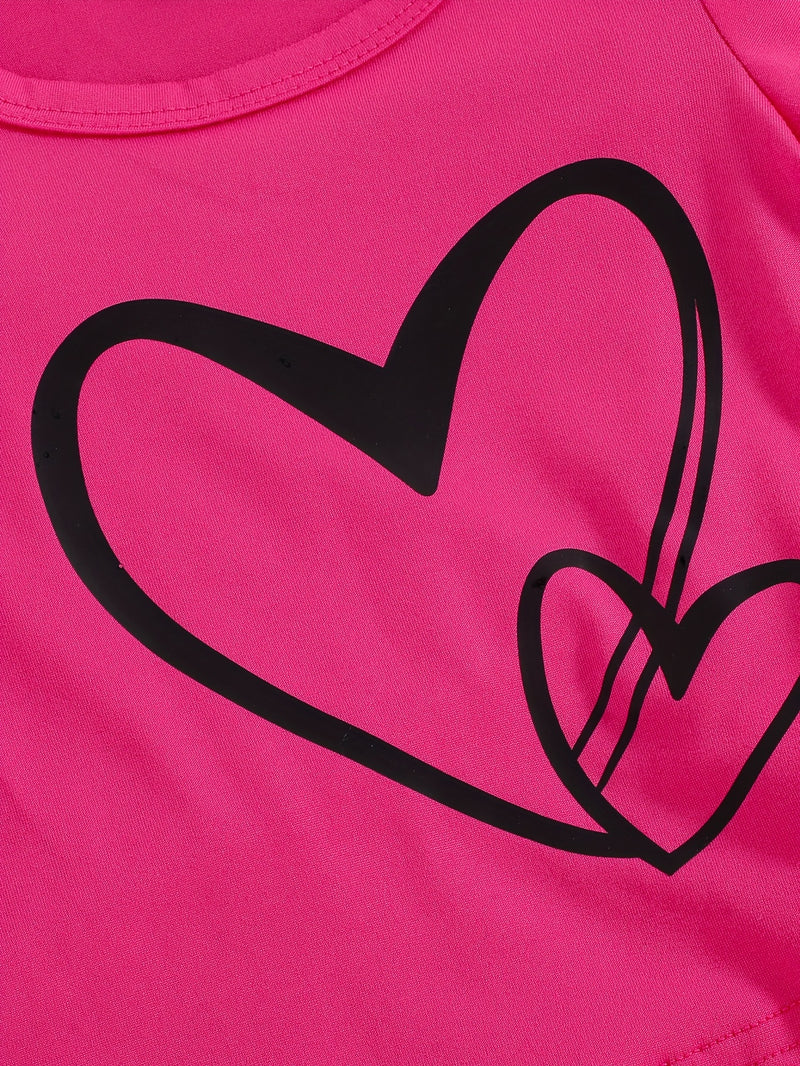 Directional Development of Spring And Summer New Cute Love Letter Printed Short.