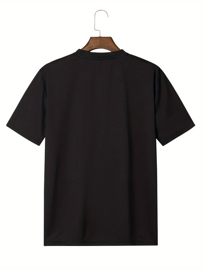 Men's Plus Size Short Sleeve T-Shirt.