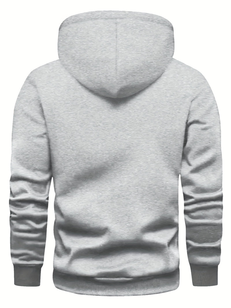 Men's Casual And Versatile Hooded Sweatshirt.