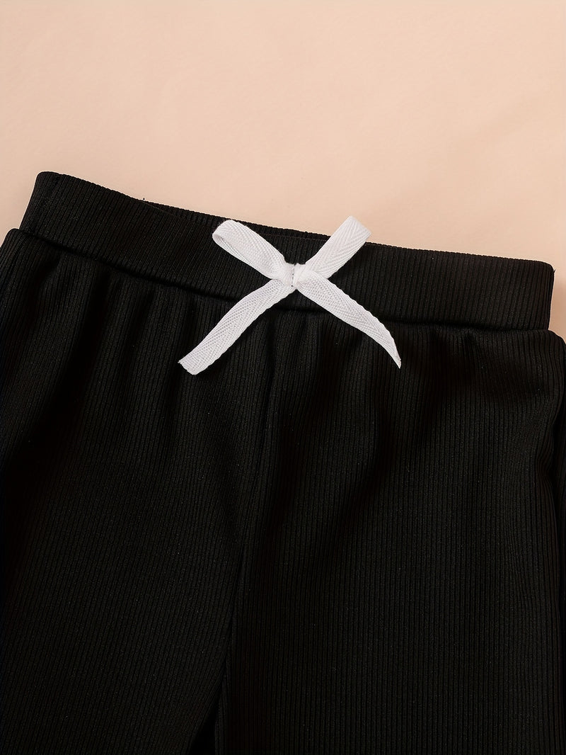 6pcs Newborn Baby Winter Outfit Set - Soft Warm Long Sleeve Bodysuit & Pants.