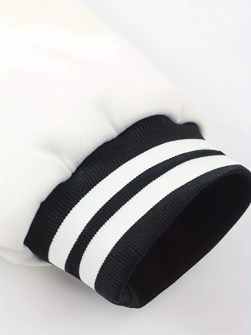 Men'sFashion Two-Piece Jacket Baseball Uniform.