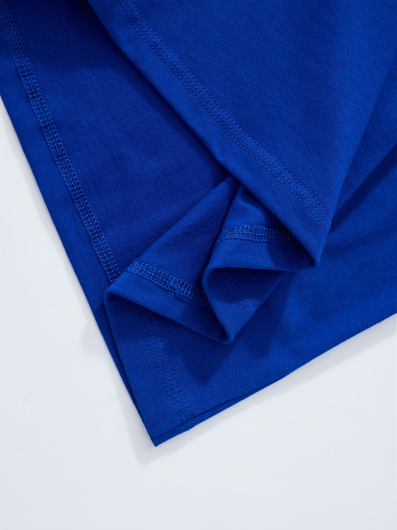 Men's "IT's FINE I'M FINE" Graphic Summer Casual Crew Neck.