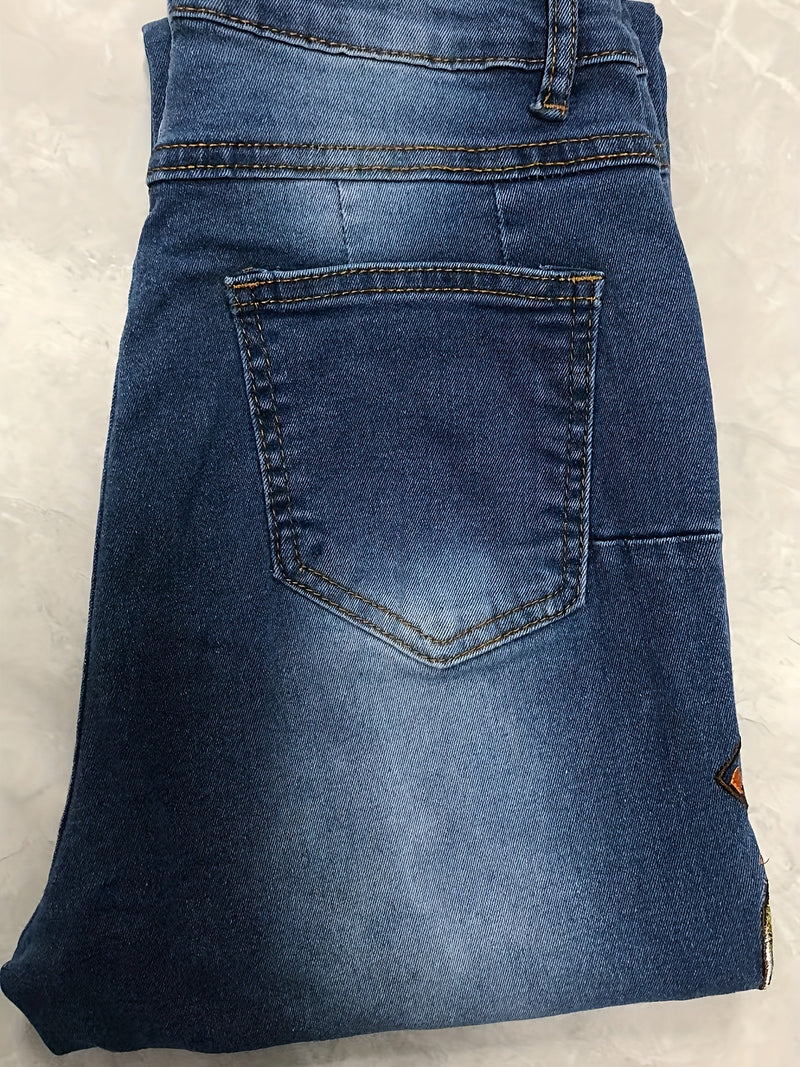 Women's Stretch Fashion Versatile Flare Jeans.